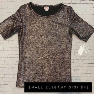 Small Elegant Lularoe Gigi- new with tags.